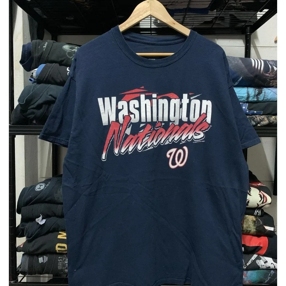 2024 New American Retro Loose Washington Band Hole Printing Street Niche Short-sleeved T-shirt for Men and Women Bape