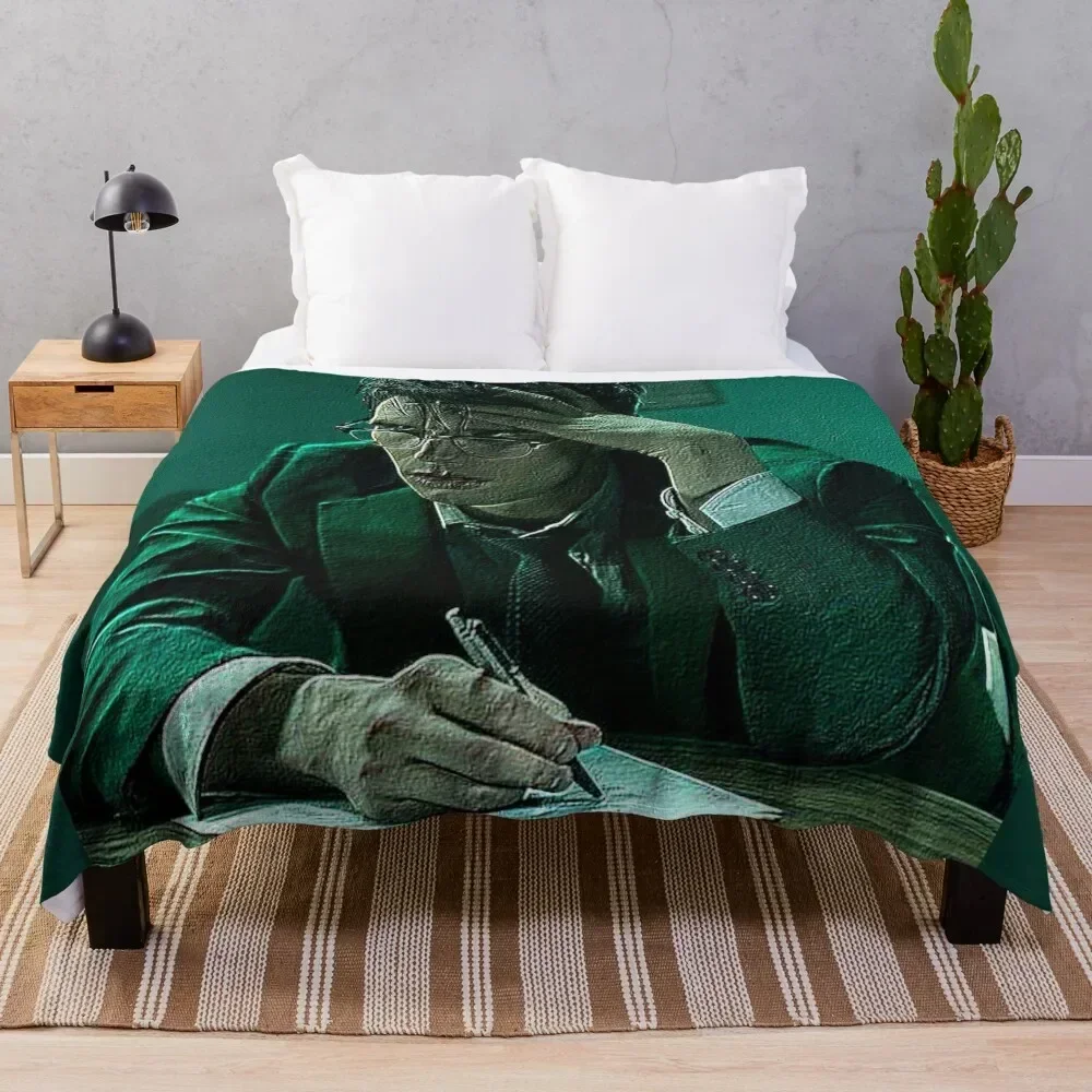 Ed Nygma Throw Blanket Ultra Soft Flannel Fleece Blanket for All Seasons