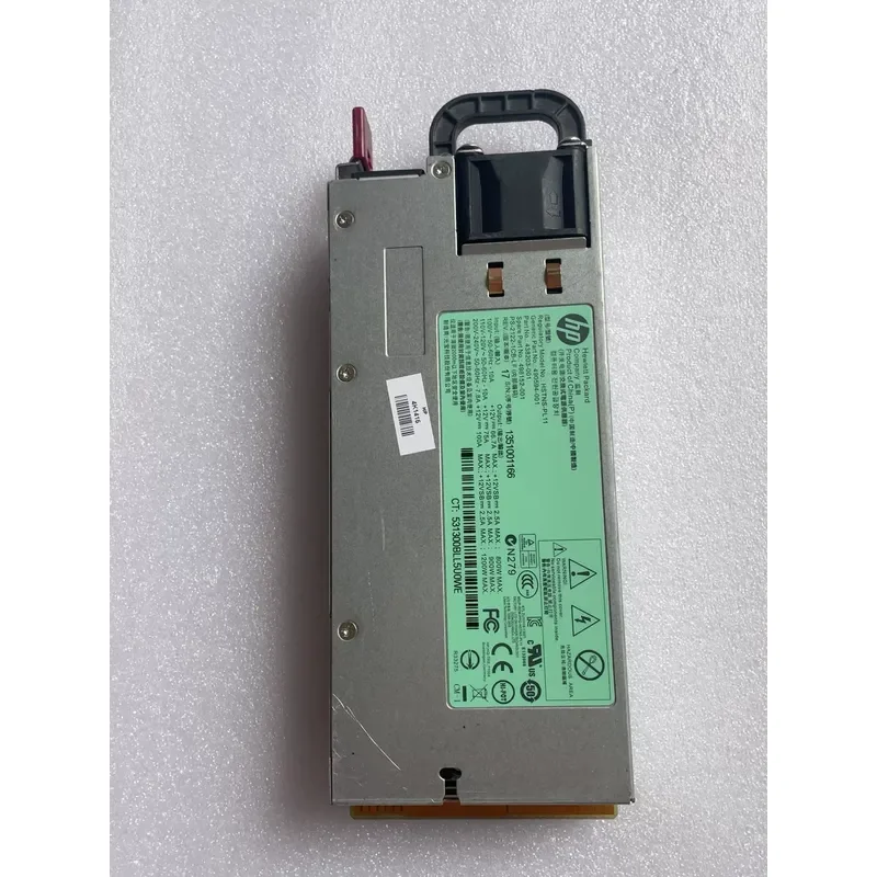 for HP DL580 G7 1200W Server Power Supply HSTNS Original Replacement PSU Module High Efficiency Redundant Power Unit for