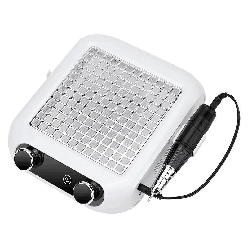 

New Nail Art Vacuum 2-in-1 Grinder Pen Handle Electric Polishing Nail Grinder Turbo Powerful Vacuum