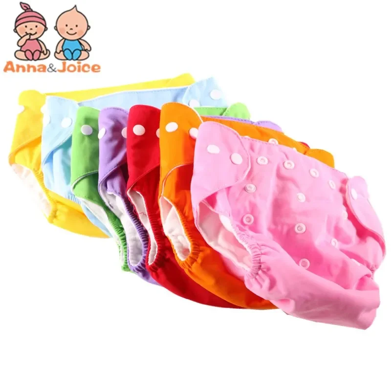 25pcs/Lot Baby Adjustable Diapers Reusable Nappies Training Pants Boys Girls Underwear