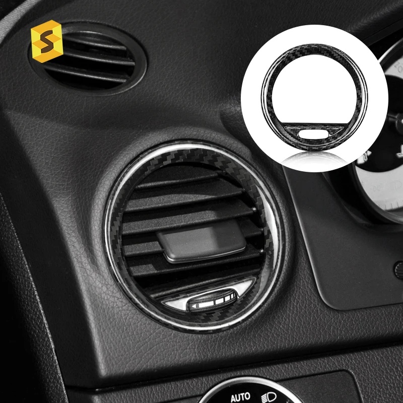 

Shasha Carbon Steering Wheel Chin Patch Real Carbon Fiber Interior Accessories for Fiat 500 Abarth 595 2012 2013 2015 2018 2019