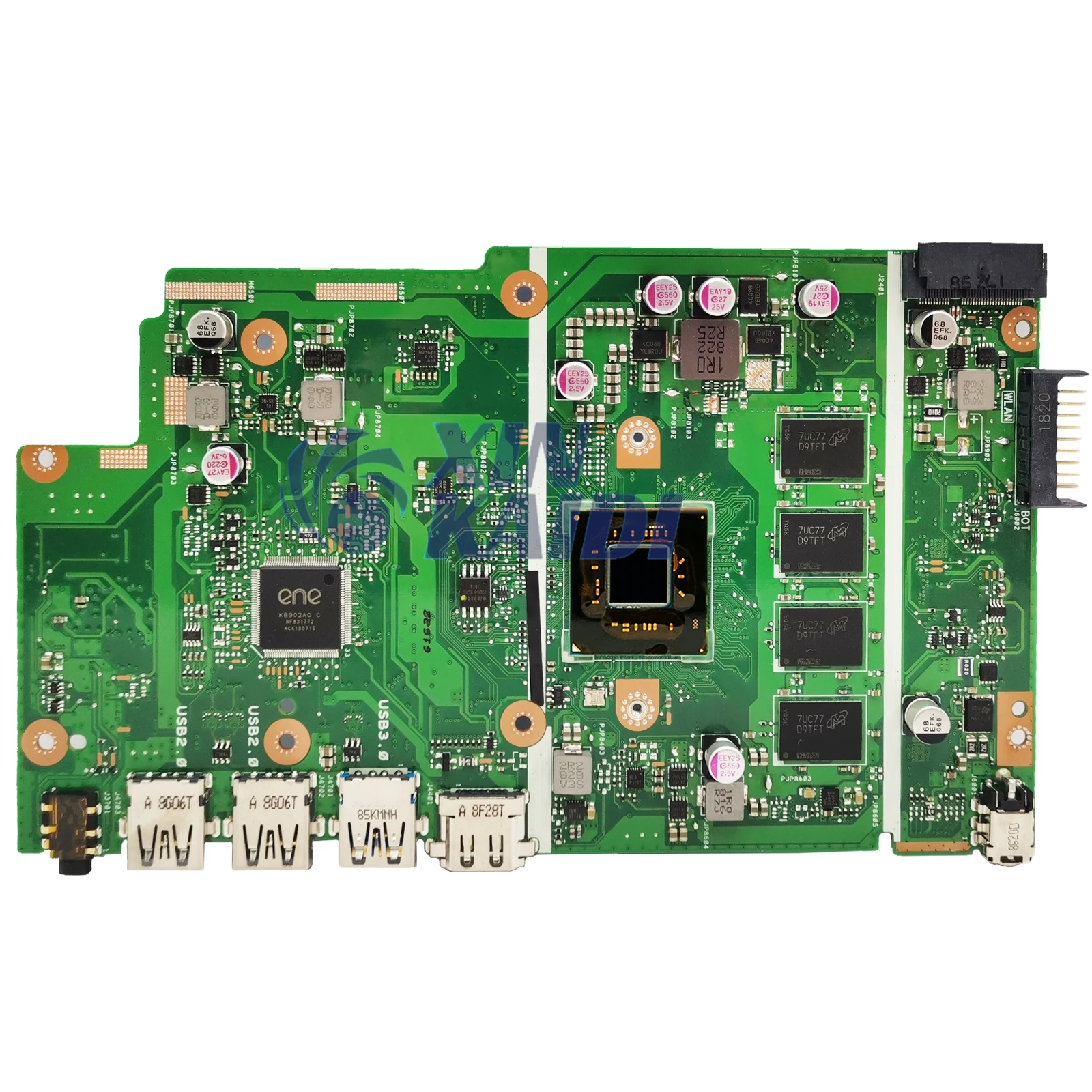 X540MA 노트북 마더보드, ASUS X540M, A540M, X540NA, X540MAR, X540N, N5000, N4020, N3350, 2GB, 4GB RAM 100% 테스트
