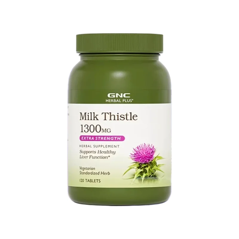Organic Milk Thistle 1000mg Capsules - Support Liver Health, Cleanse and Detoxify, and Promote Healthy Cholesterol