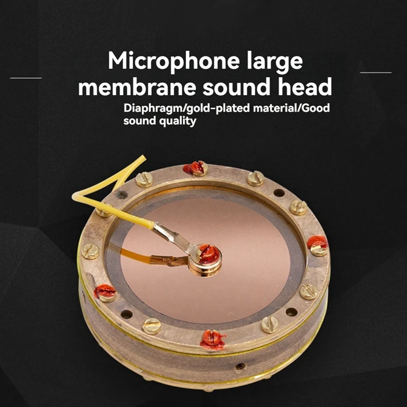 34 mm grootmembraan microfoonkern opname condensatormicrofoon capsule microfoonaccessoires