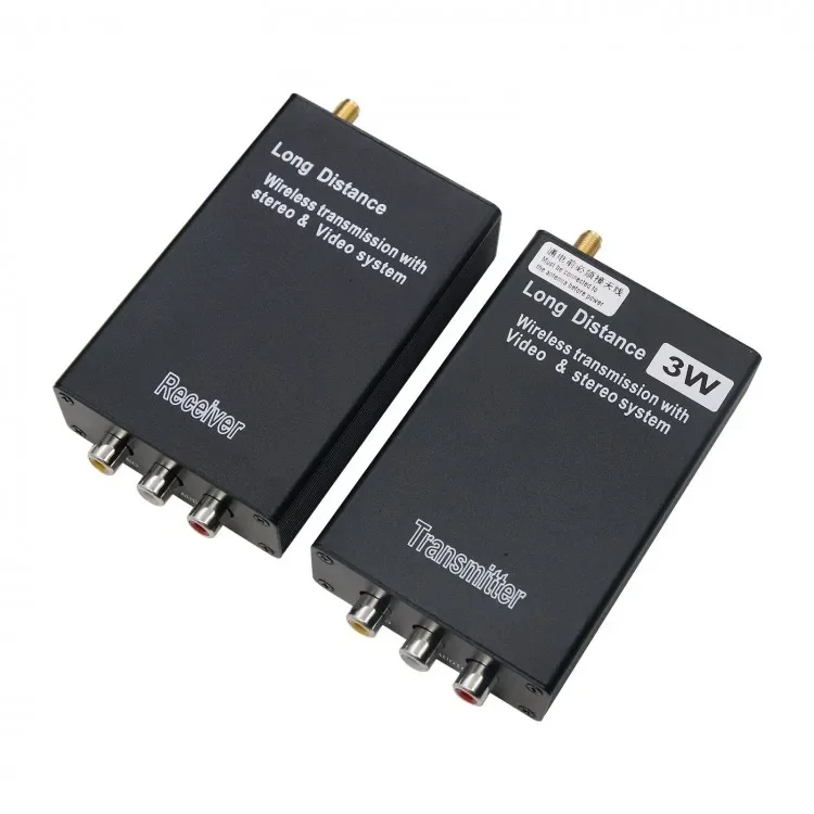 

3W 2000M Long Distance Wireless Audio Video TX&RX Set 2.4g 8ch Transmitter and Receiver