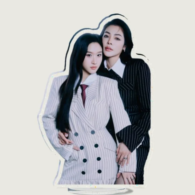 Fayeatom Fayeperaya Atompariya 12cm Stand Up Thai TV Broken of Love Drama Stills Humanoid Stop Sign Vehicles Car Decor Ornaments