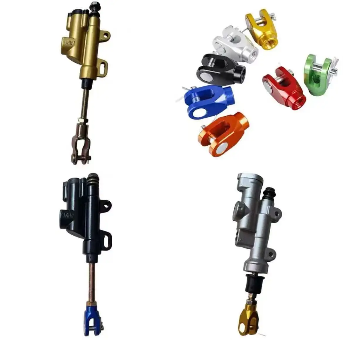 Motorcycle CNC Rear Brake Pump Brake Terminal Piston Rod Head Suitable for KAWASAKI KX KLX 80 85 100 125 250 for SUZUKI RM DRZ