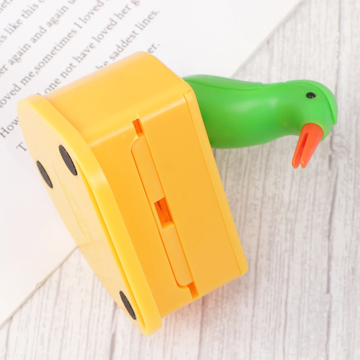 

Toothpick Holder Automatic Dispenser Plastic Press Button Release Home Office Restaurant Decorative Box Storage Solution