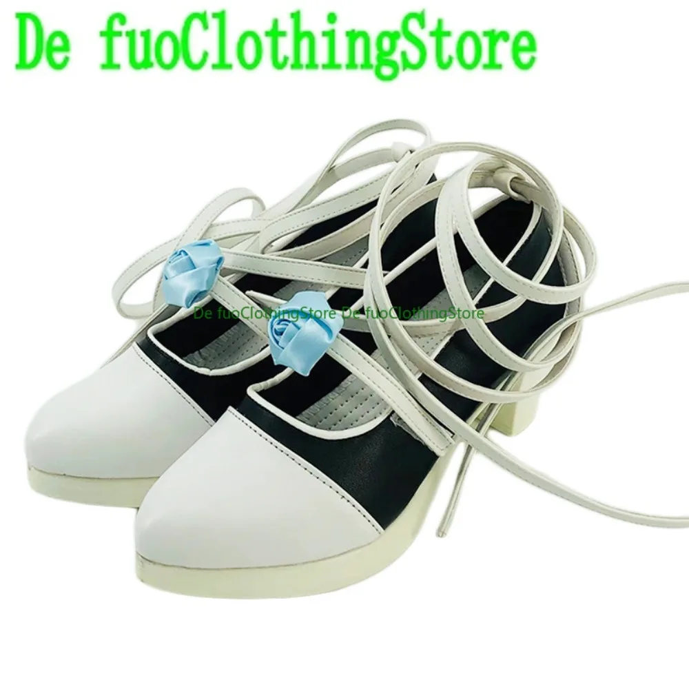 

Defuo Ayanami Обувь для косплея Аниме Конвентные ботинки Аниме Игра Обувь и ботинки для ролевых игр Хэллоуин Вечеринка