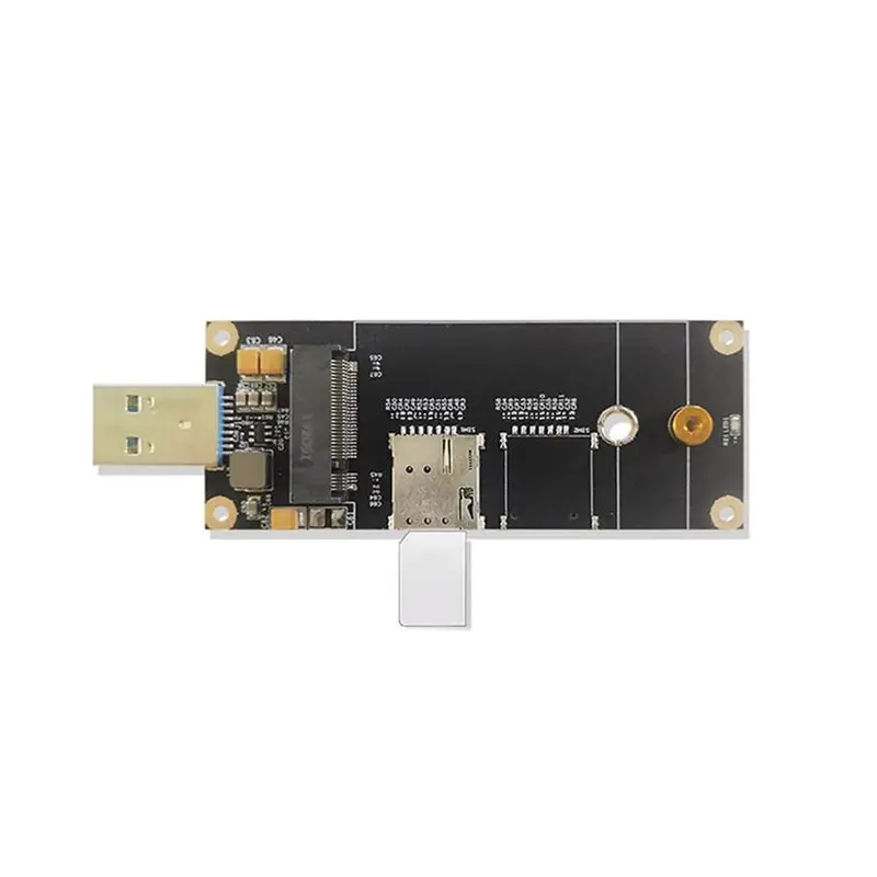 M. 2 Ngff LTE Module Development Board USB 3.0 Adapter Featuring NANO SIM Card Slot