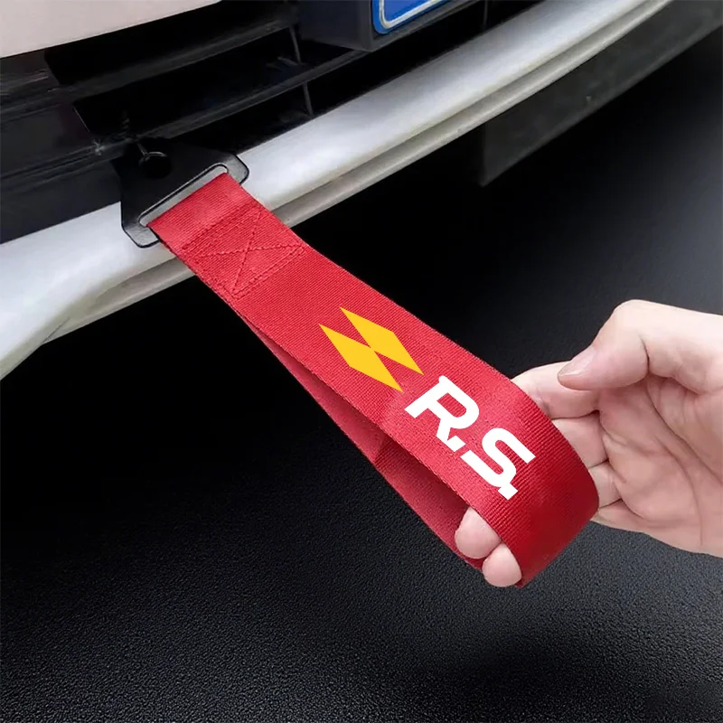 

High-Strength Nylon Car Tow Strap Towing Bars Trailer Ropes Hook For Renault RS MeganeTrafic Scenic Kangoo Master Kaptur Triber
