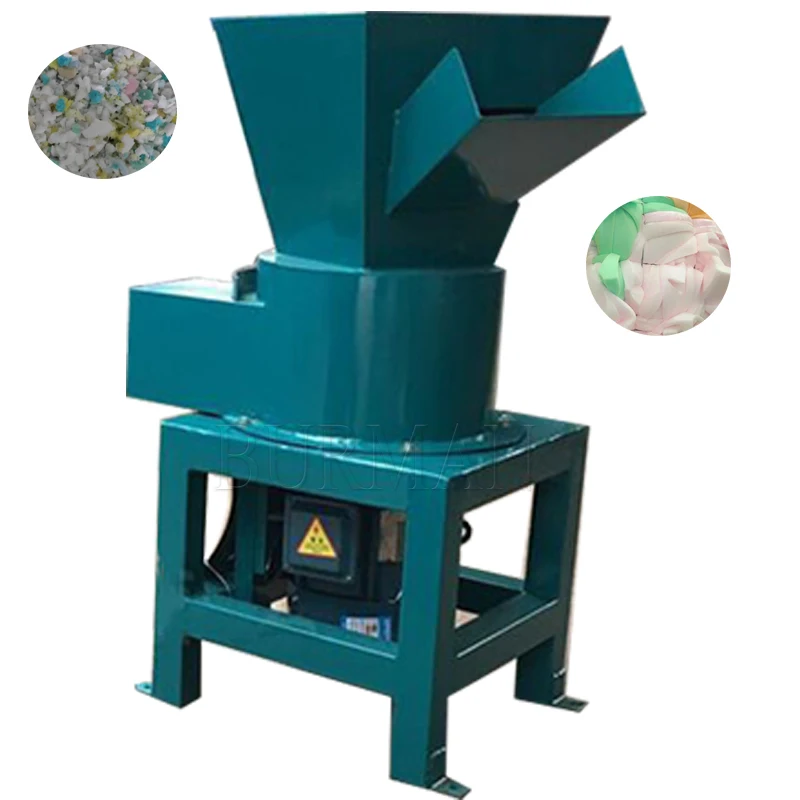 Commercial Sponge Cutting Machine Small Crusher Foam Crushing Machine