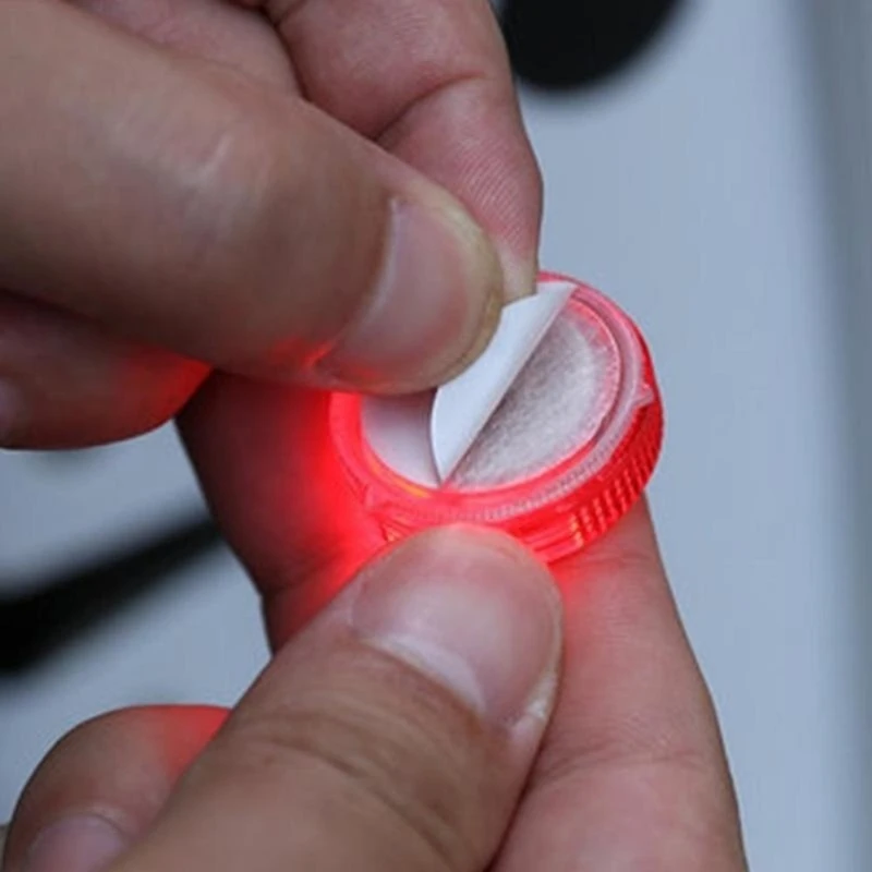 Car Door Light Warning Light Anti Collision Flash Red Wireless Alarm Lamp Strobe Light Turn Signal Parking Light 2025 - view 6