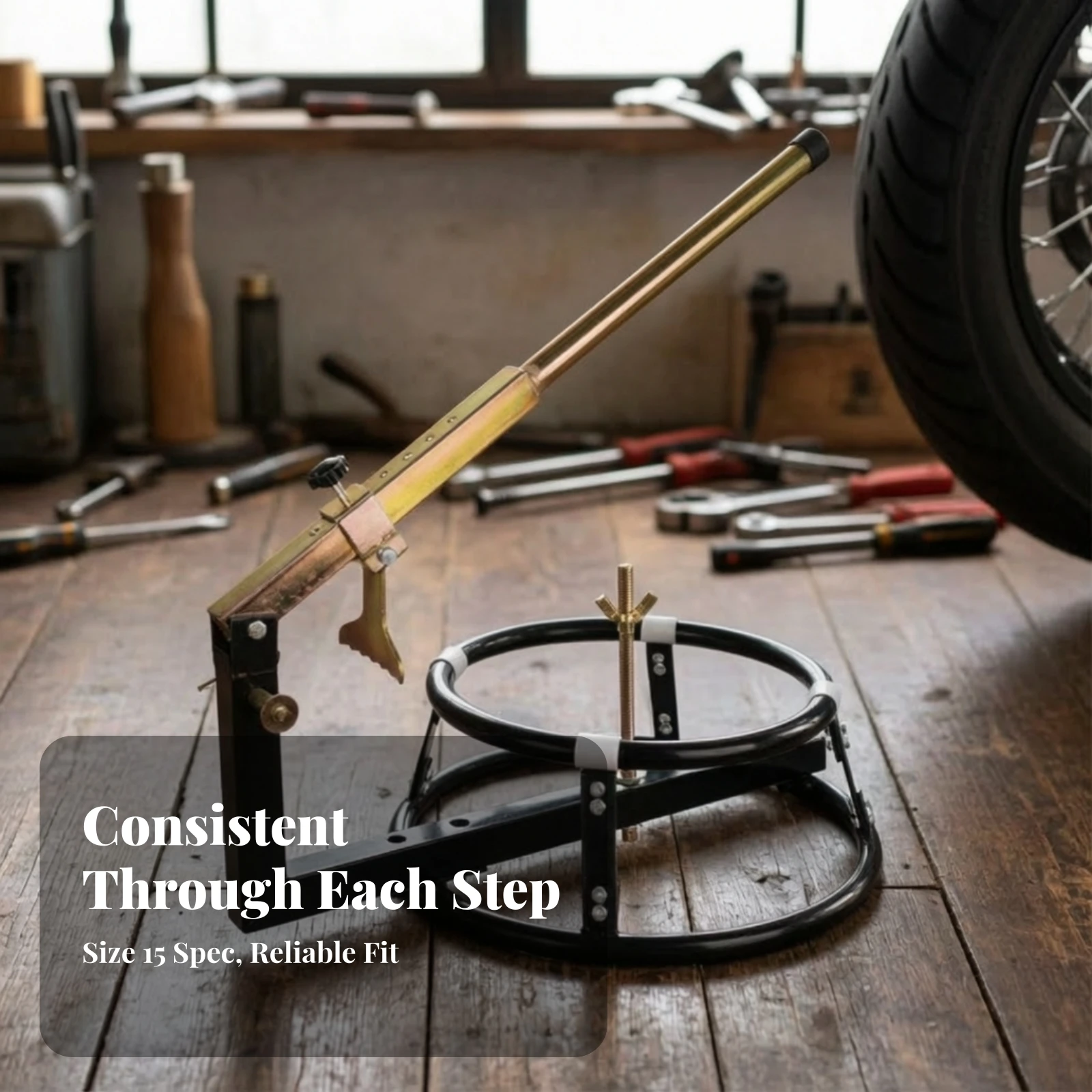 أداة فك إطارات الدراجات الناري - مراجعة Tools Use In Workshop وسعره
