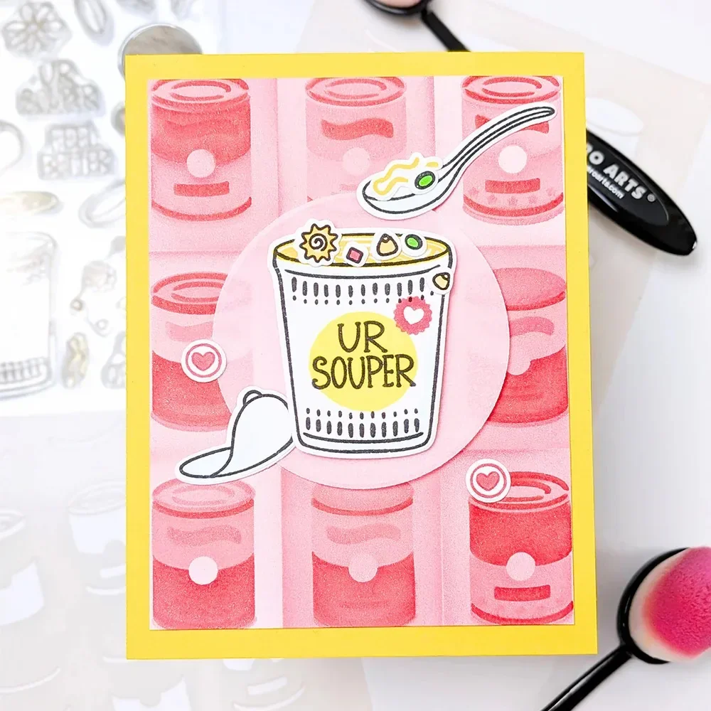 Kitchen tools for cooking  Clear Stamp and Metal Cutting Dies Stencil Seal for DIY Die Scrap booking photo album Card Making