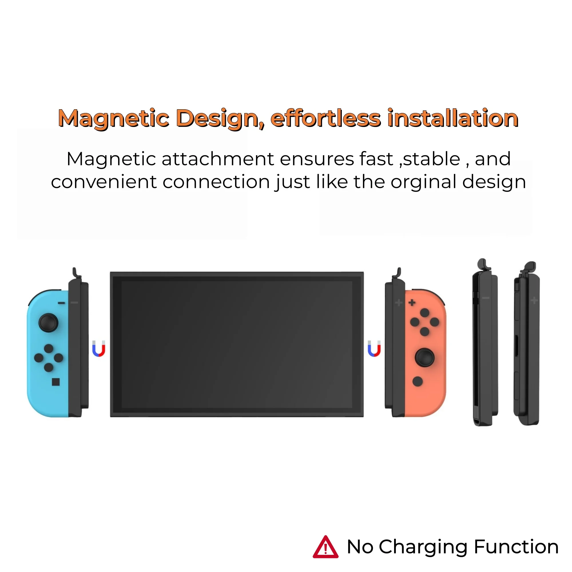 Joy‑Con Adapter Bracket Converter Magnetic Structure Plug‑and‑Play, Quick Installation For Switch 2 Gaming Accessory