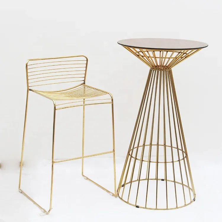 

'Wholesale luxury Modern Furniture hand made Outdoor indoor kitchen cafe high Bar stools Bar Chair counter height chair