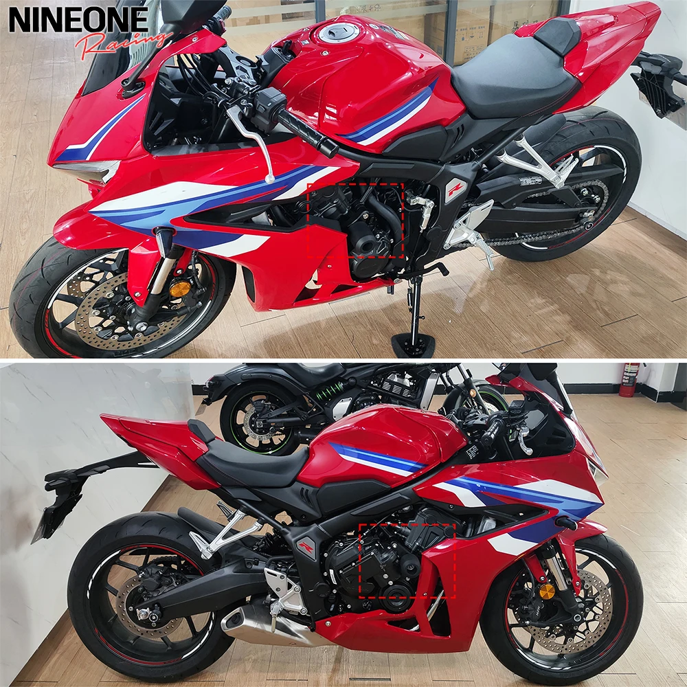 혼다 CBR650R CB650R CBR CB 650R 2024-2025 프레임 슬라이더 충돌 보호 장치 오토바이 낙하 보호 프레임 엔진 충돌 패드