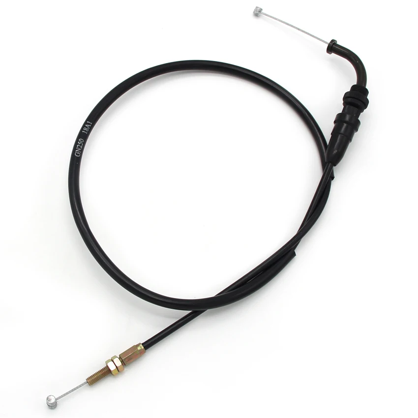 Motorcycle Throttle Accelerator Cable For Suzuki GN250 GN250E TS250 ER GSX400 E  GS450E GS500E GS550E GS550L GS550M GSX550 EF ES