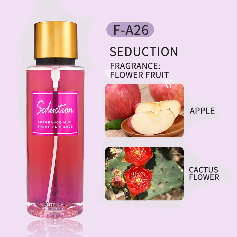 Body Floral Spray Antiperspirant Deodorant Naturally Scented Mist Flower Long Lasting Air Fruity Natural Plant Women Cosmetics