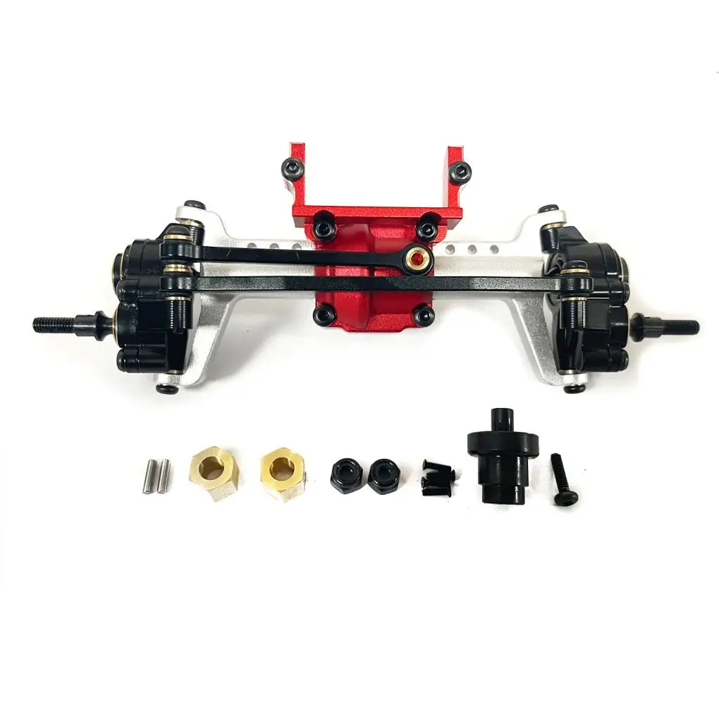 

RCGOFOLLOW Front Axle RC Car Part Better Stability Rc Front Axle For 1 24 FMS FCX24 Crawler RC Upgrade Part RC Car