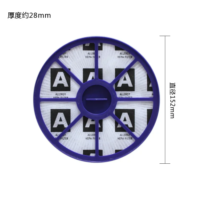 Lower Post Back HEPA Filter for Dyson DC05 DC08 DC14 DC15 DC19 DC20 DC21 DC29 Series Lifetime Filter Washable Replacement