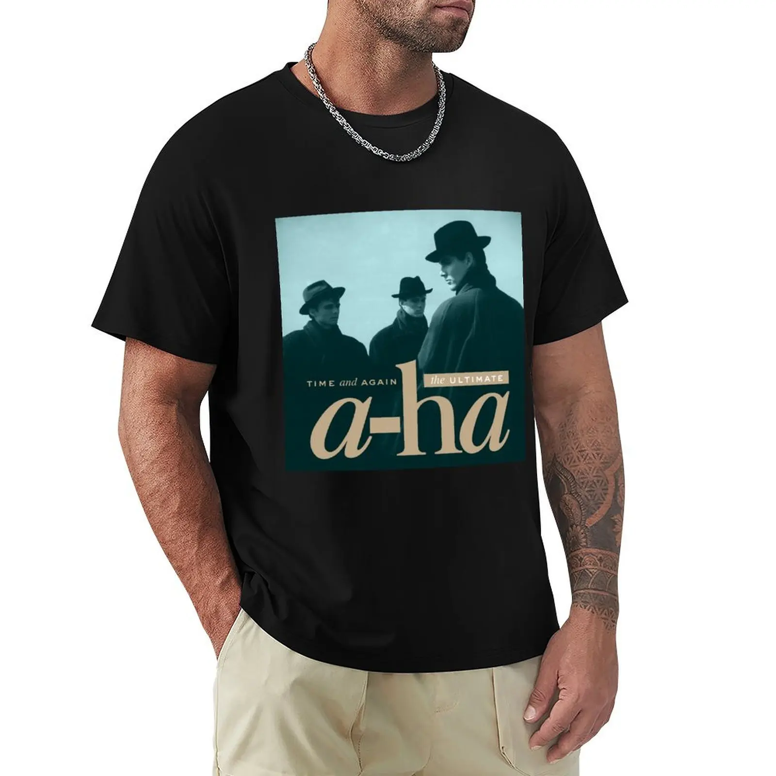 A-ha time and again the ultimate a ha T-Shirt graphics cute clothes mens graphic t-shirts big and tall