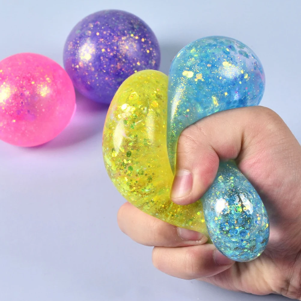 6 Pcs Relaxing Toy Stress Relief Textured Sensory Balls Toys For Releasing Decompress