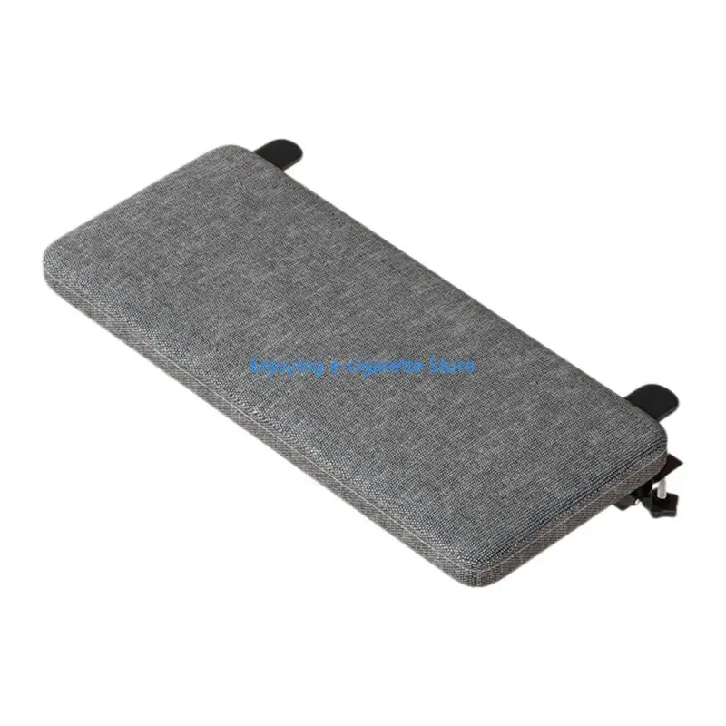 Clamp-On Work Area Extender with Rounded Rectangular Contact Platform for Office Desks, Study Desks, and Writing Desks Y4QF