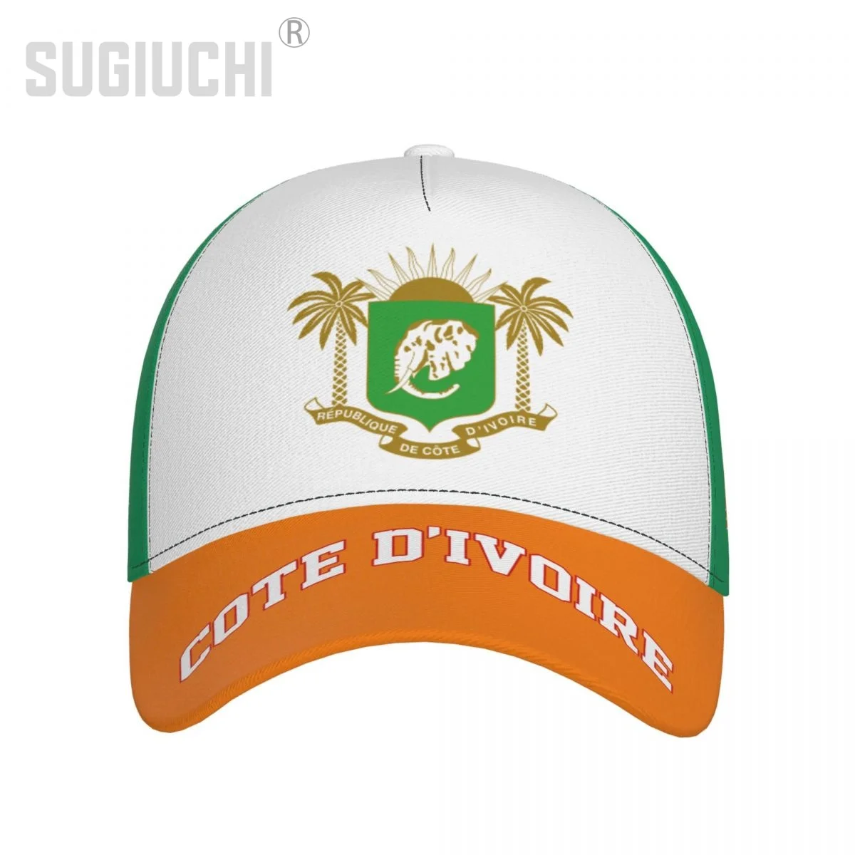 Unisex Cote D'Ivoire Flag Ivorians Adult Baseball Cap Patriotic Hat for Baseball Soccer Fans Men Women