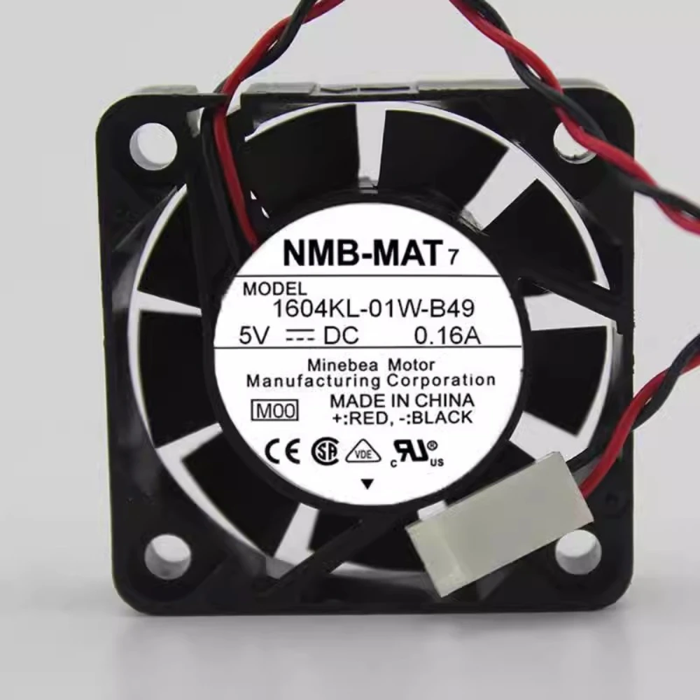 1604KL-01W-B49 for NMB NMB-MAT High Air Axial Flow Inverter Frequency Converter Cooling 4010 4CM 40x40x10mm 5V 0.16A