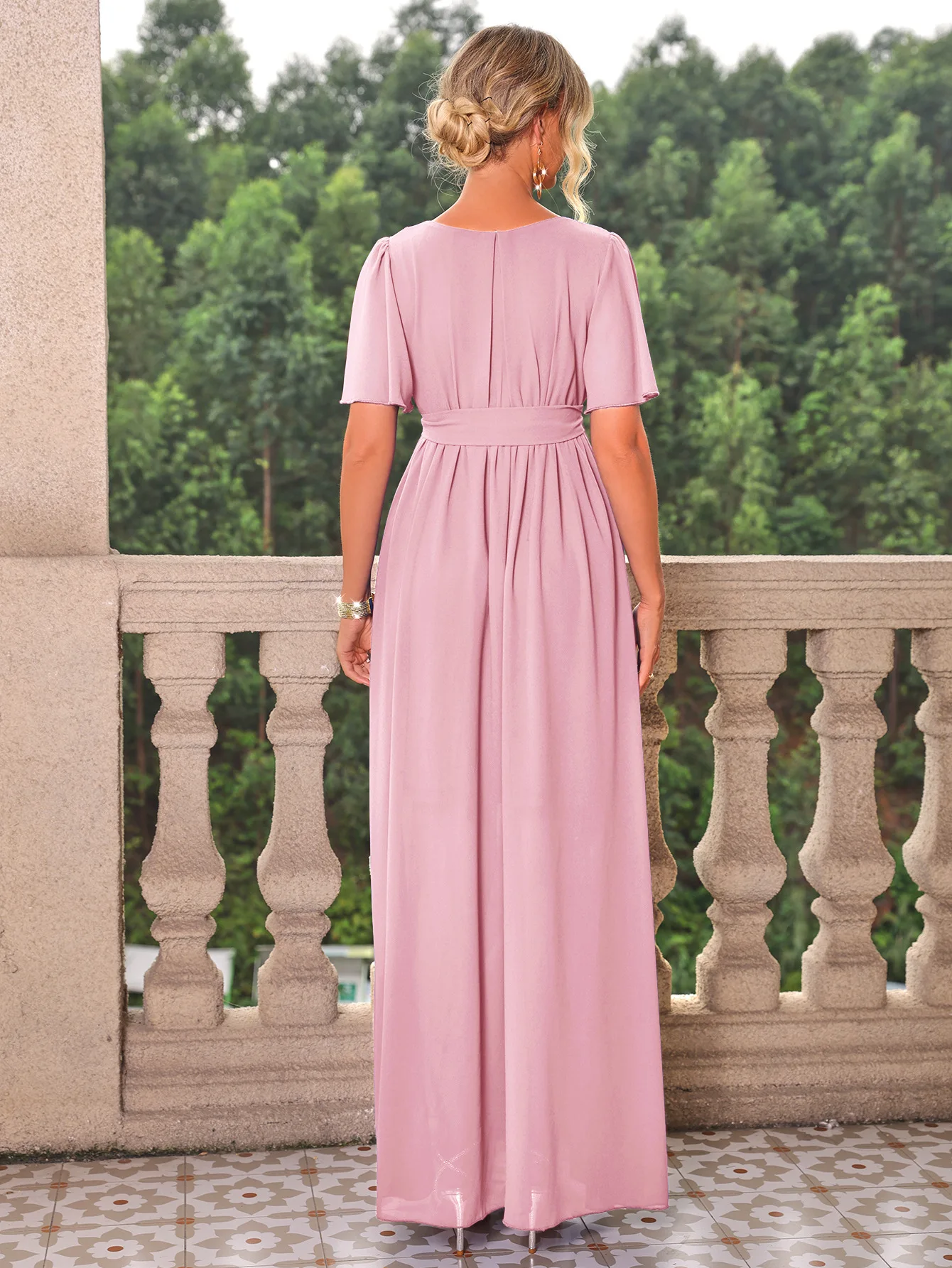 Sukienka ciążowa Odzież ciążowa Sesja zdjęciowa Baby Shower Letnia sukienka ciążowa Eleganckie sukienki ciążowe