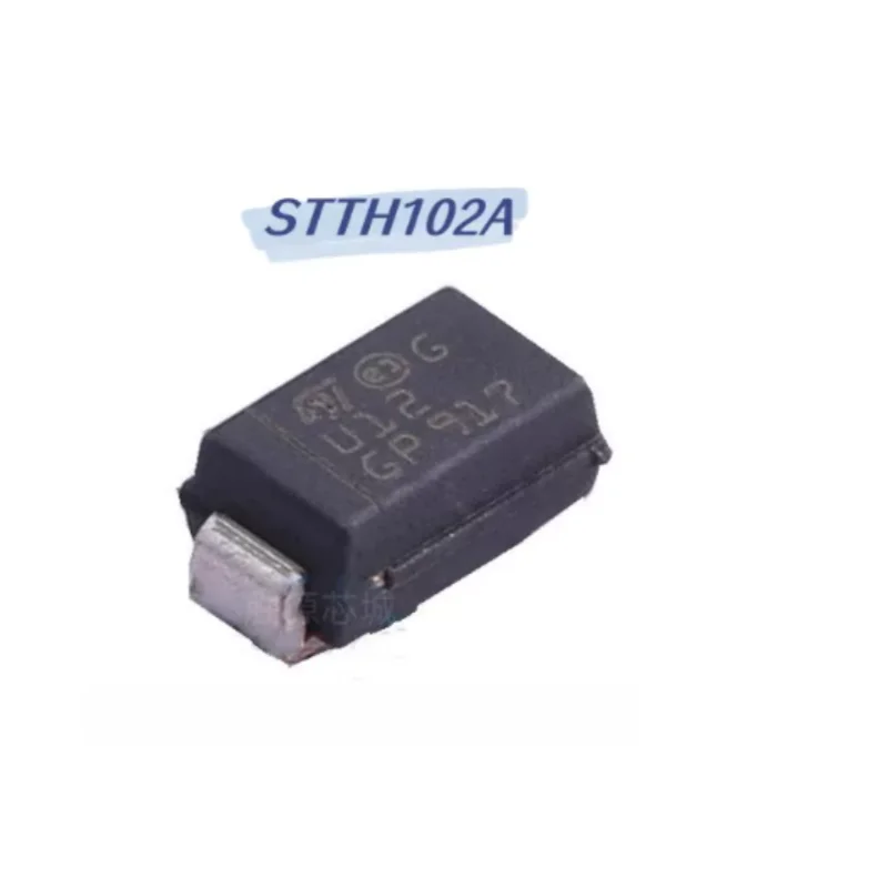 20PCS STTH102A New Original Ultrafast Recovery Rectifier Diode SMA DO-214AC 200V 1A High Speed Diode