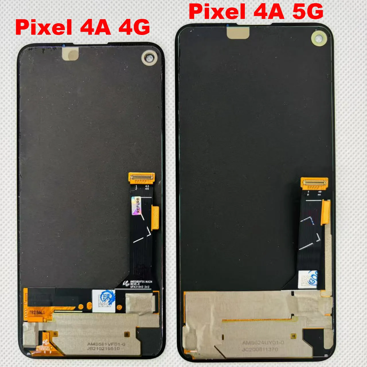 Pantalla LCD Original de 5,81 pulgadas para Google Pixel 4A 4G G025J, pantalla digitalizadora táctil de 6,2 pulgadas para Google Pixel 4A 5G GD1YQ, piezas de reparación LCD