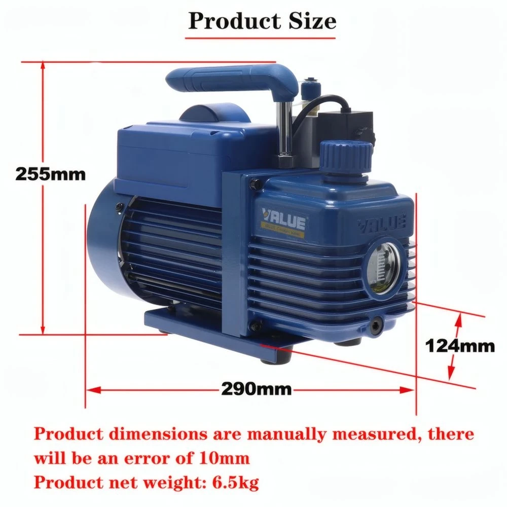 3.6m3/h 220V 180W V-i120SV air conditioning laboratory air pump refrigerate R410 vacuum pump R410 R407C, R134a, R12, R22
