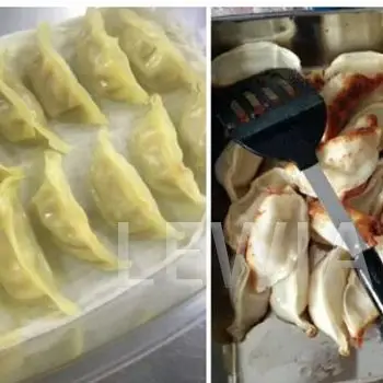 Máquina de envoltorio de bolas de masa pequeña de alta calidad y eficiente, máquina Gyoza, fabricante formador de Samosa LEWIAO