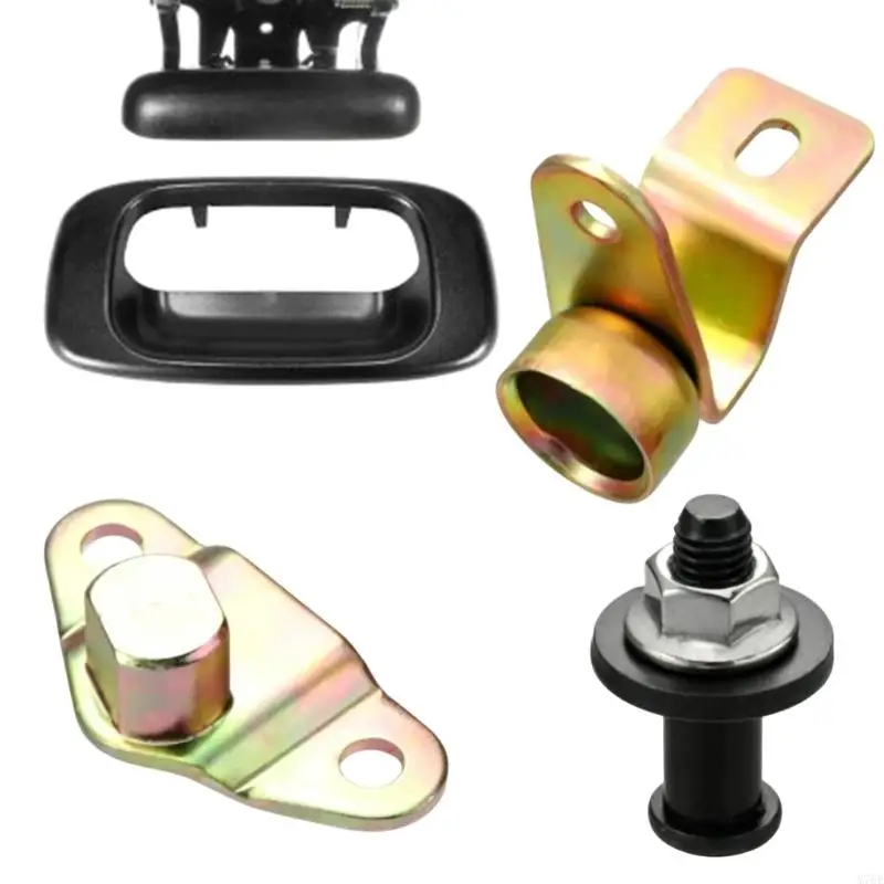 M76E Pickup Heckklappenscharnier-Reparatursatz, 8-teiliges Metall-Hardware-Set für die Autoreparatur – Detail 7