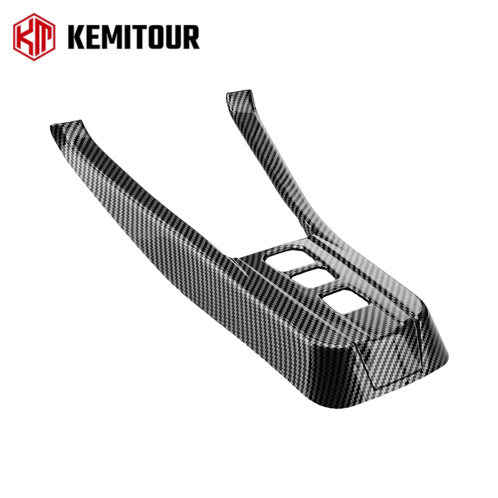 

Carbon Fiber Central Control Gear Shift Panel Cover Trim Compatible with Polaris Slingshot 2020-2025 Automatic Without M Gear