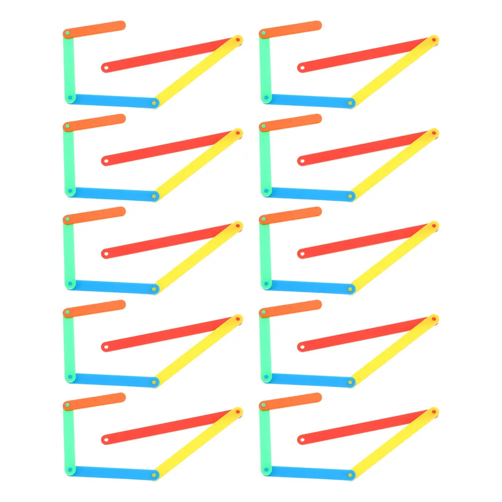 

50pcs Angle Recognition Learning Sticks Set For Kids Bright Color Geometry Teaching Tools Math Classroom Supplies Montessori