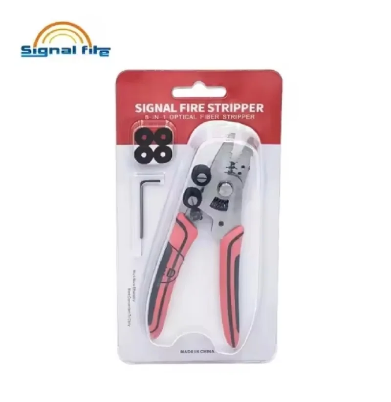 إشارة النار ZSQ-09 9 في 1 الألياف الضوئية المتعرية البصرية ميلر مقص كماشة الأسلاك