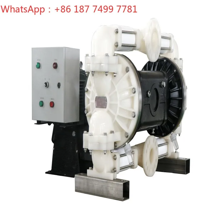 Stainless Steel Air Operated Double Diaphragm Pump Ink Water Fluid Transfer Industrial Spare Parts Pump