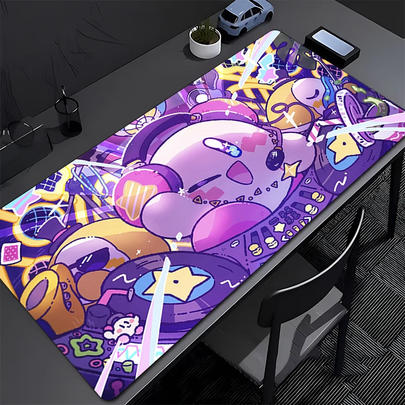 

Portable Mouse Pad Office PC Gaming Non-slip Desktop Mat Computer Cartoon K-kirbys Cute Keyboard Pad Kawaii Anime Gamer Mousepad