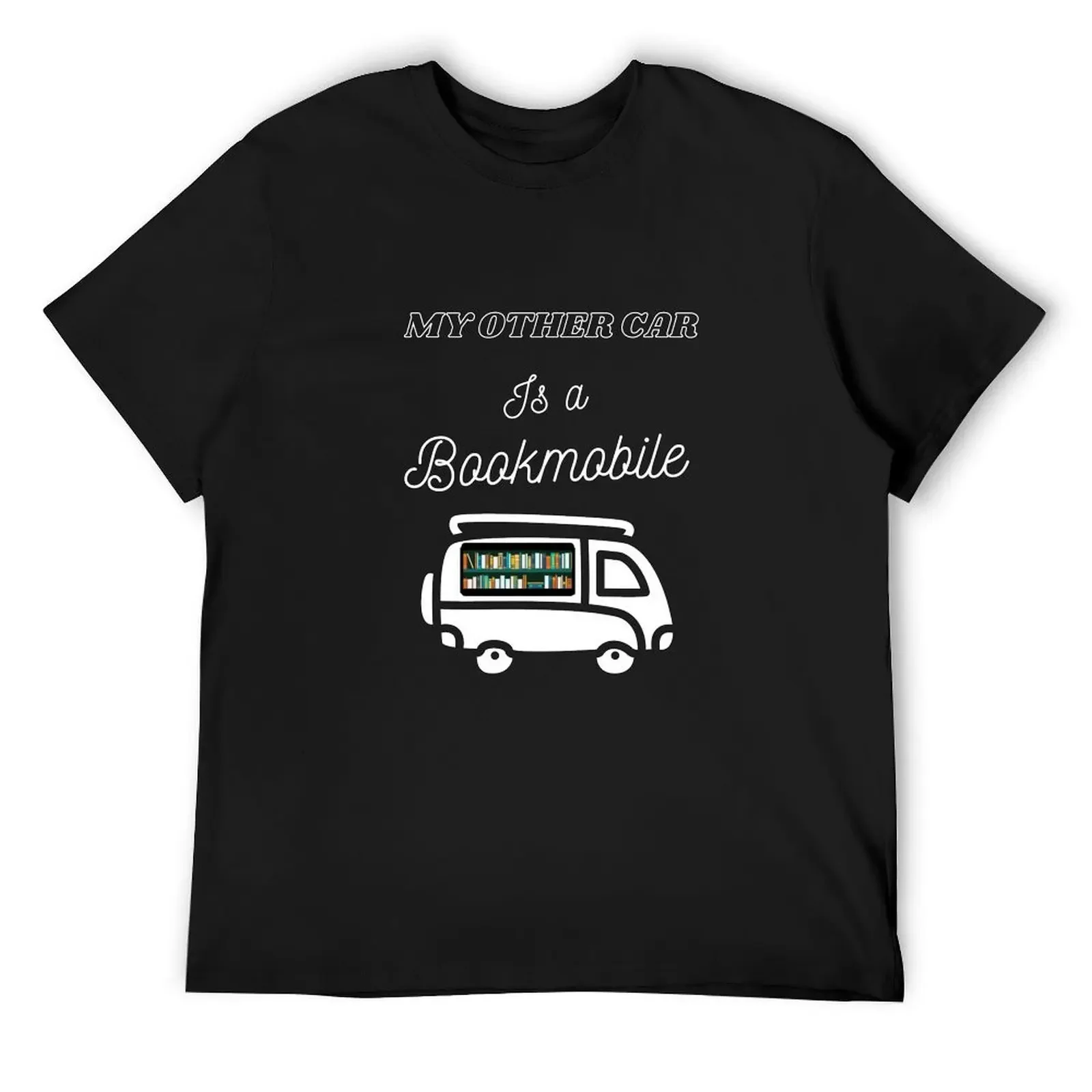 

Bookmobile T-Shirt anime clothes Funny t-shirts plus sizes mens graphic t-shirts hip hop