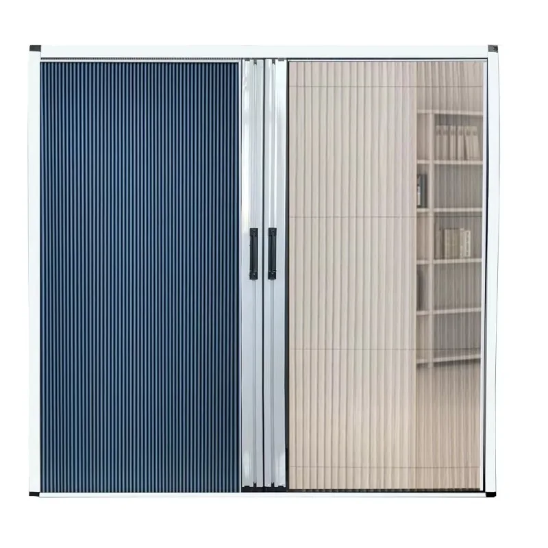 100% Blackout Dual Cellular Shade Honeycomb Blinds Insect Mesh for Sliding Door Modern Design Insect Prevention Cellular Shade