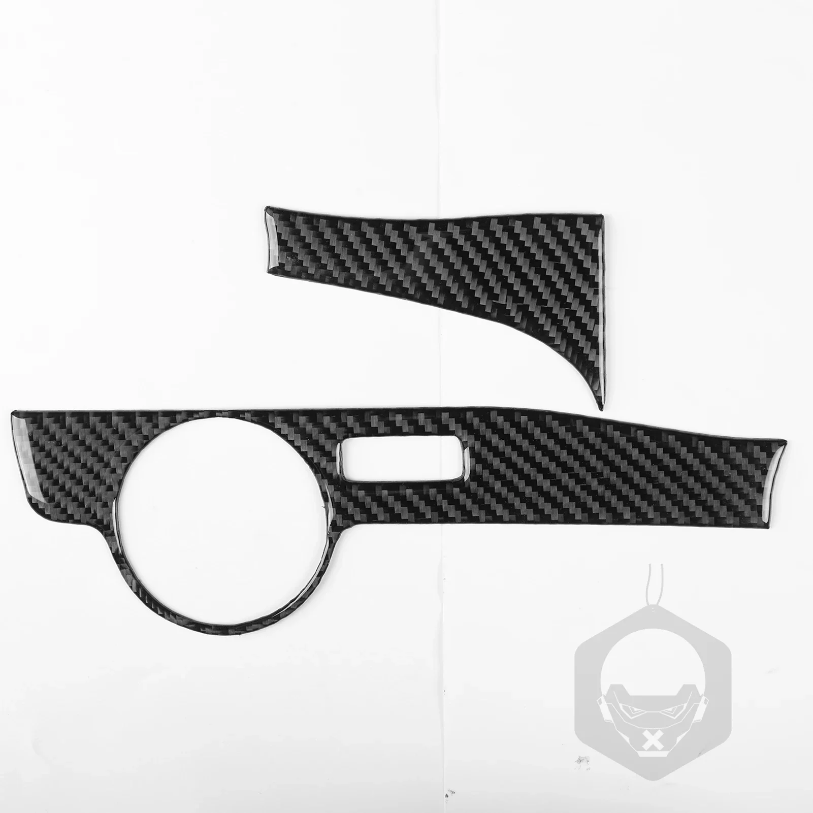 For Volkswagen VW Passat NMS B7 2012-2019 Car Accessories Carbon Fiber Central Control Dashboard Cover Trim Sticker Modification