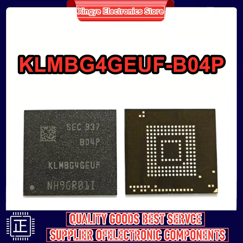 KLMBG4GEUF-B04P Industrial grade 5.1 version 32GB flash memory chip IC New Original in stock