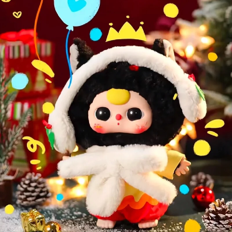 Nuevo bebé tres 400% Navidad estilo limitado muñeca de vinilo Linda muñeca personaje figura bebé grande colección Kawaii juguetes de Navidad regalos