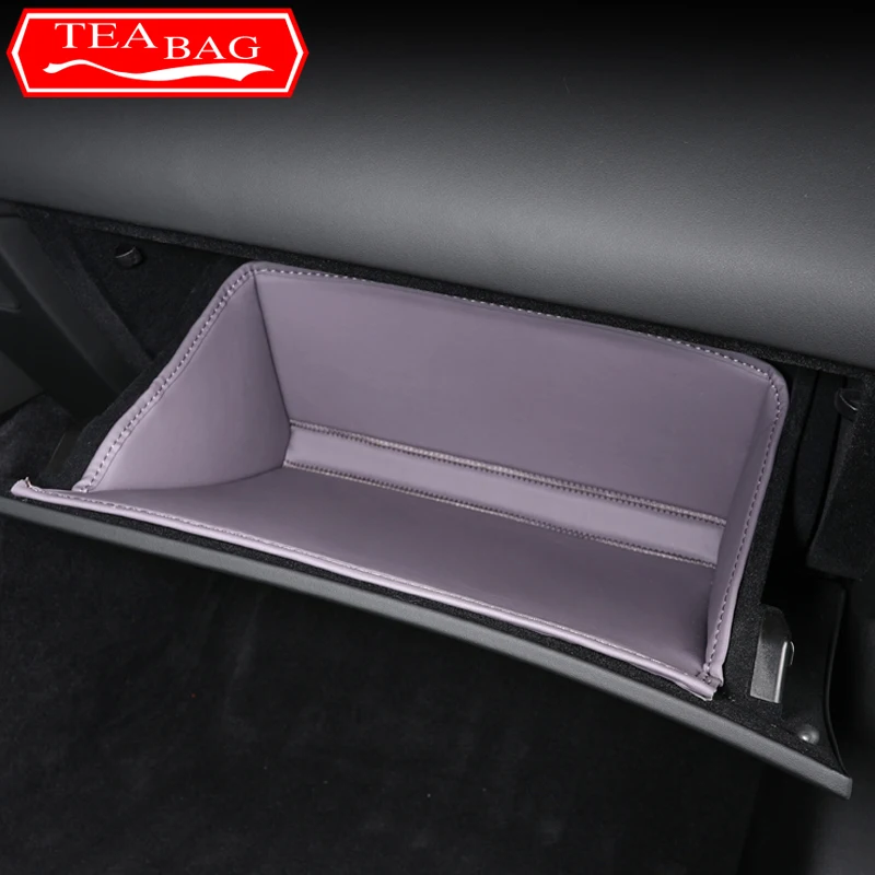 

For AVATR 12 2023 2024 Car Passenger Storage Box Leather Mat Dirty Resistant Storage Slot Mat Waterproof Interior Accessories