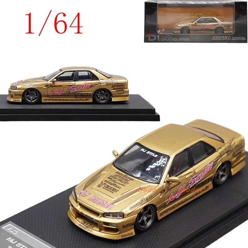 مورتال دييكاست 1:64 مقياس BMW 5 Series E34 بجولة (واجن) نموذج سيارة مصنوع من خليط معدني لعب للأولاد هدية
